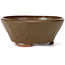 Pot à bonsaï rond vert par Bonsai - 115 x 115 x 50 mm