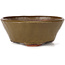 Round green bonsai pot by Bonsai - 115 x 115 x 45 mm