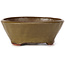 Round green bonsai pot by Bonsai - 115 x 115 x 45 mm