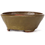 Round green bonsai pot by Bonsai - 115 x 115 x 45 mm