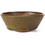 Round green bonsai pot by Bonsai - 115 x 115 x 45 mm