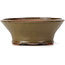 Pot à bonsaï rond vert par Bonsai - 120 x 120 x 45 mm