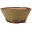 Pot à bonsaï rond vert par Bonsai - 120 x 120 x 55 mm