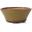 Pot à bonsaï rond vert par Bonsai - 120 x 120 x 55 mm