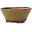 Pot à bonsaï rond vert par Bonsai - 120 x 120 x 55 mm
