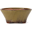 Pot à bonsaï rond vert par Bonsai - 120 x 120 x 55 mm