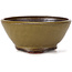 Round green bonsai pot by Bonsai - 115 x 115 x 50 mm