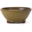 Round green bonsai pot by Bonsai - 115 x 115 x 50 mm