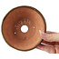 Pot à bonsaï rond vert par Bonsai - 120 x 120 x 50 mm