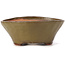 Pot à bonsaï rond vert par Bonsai - 125 x 125 x 50 mm