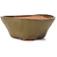 Round green bonsai pot by Bonsai - 125 x 125 x 50 mm