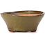 Round green bonsai pot by Bonsai - 125 x 125 x 50 mm