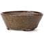 Round brown bonsai pot by Bonsai - 110 x 110 x 45 mm