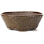 Round brown bonsai pot by Bonsai - 110 x 110 x 45 mm