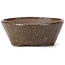 Round brown bonsai pot by Bonsai - 110 x 110 x 45 mm