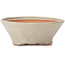 Round white bonsai pot by Bonsai - 120 x 120 x 50 mm