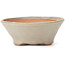 Round white bonsai pot by Bonsai - 120 x 120 x 50 mm