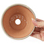 Pot à bonsaï rond blanc par Bonsai - 120 x 120 x 50 mm