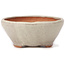 Round white bonsai pot by Bonsai - 115 x 115 x 50 mm