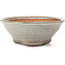 Vaso bonsai rotondo bianco di Bonsai - 120 x 120 x 45 mm