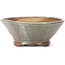 Vaso bonsai rotondo bianco di Bonsai - 125 x 125 x 50 mm