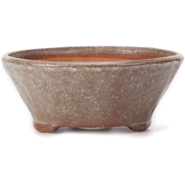 Pot à bonsaï rond blanc par Bonsai - 120 x 120 x 50 mm