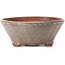 Round white bonsai pot by Bonsai - 120 x 120 x 50 mm