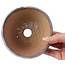 Pot à bonsaï rond marron et bleu par Bonsai - 120 x 120 x 55 mm