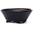 Round blue bonsai pot by Bonsai - 125 x 125 x 50 mm