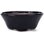 Round blue bonsai pot by Bonsai - 120 x 120 x 45 mm