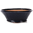 Round blue bonsai pot by Bonsai - 125 x 125 x 45 mm