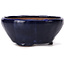 Pot à bonsaï rond bleu par Bonsai - 115 x 115 x 55 mm