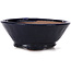 Round blue bonsai pot by Bonsai - 115 x 115 x 50 mm