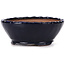 Round blue bonsai pot by Bonsai - 125 x 125 x 50 mm