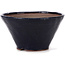 Round blue bonsai pot by Bonsai - 110 x 110 x 60 mm