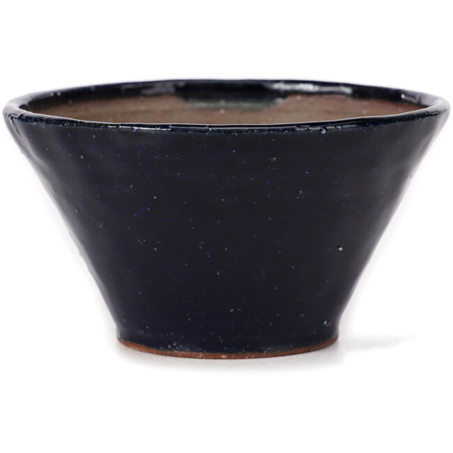 Runde blaue Bonsaischale von Bonsai - 110 x 110 x 60 mm