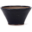 Round blue bonsai pot by Bonsai - 110 x 110 x 60 mm