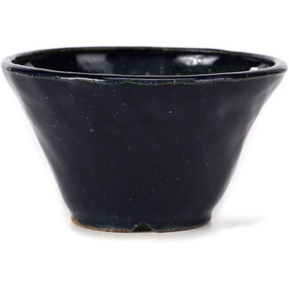 Bonsai Pot à bonsaï rond bleu de 115 mm par Bonsai, Japon