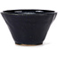 Round blue bonsai pot by Bonsai - 115 x 115 x 65 mm