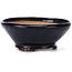 Round blue bonsai pot by Bonsai - 125 x 125 x 50 mm