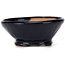 Round blue bonsai pot by Bonsai - 125 x 125 x 50 mm