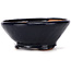 Round blue bonsai pot by Bonsai - 125 x 125 x 50 mm