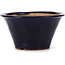 Round blue bonsai pot by Bonsai - 110 x 110 x 60 mm