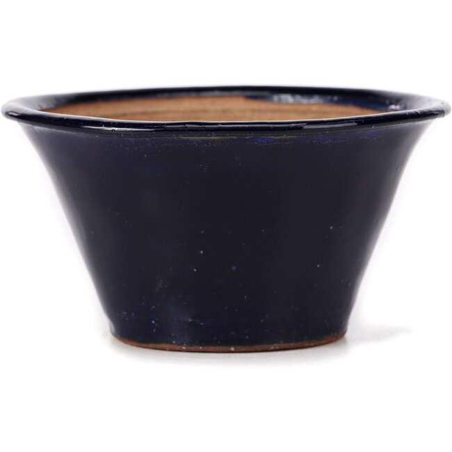 Vaso bonsai rotondo blu di Bonsai - 110 x 110 x 60 mm