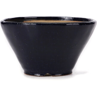 Bonsai 110 mm round blue bonsai pot by Bonsai, Japan