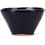 Round blue bonsai pot by Bonsai - 110 x 110 x 65 mm