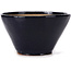 Round blue bonsai pot by Bonsai - 110 x 110 x 65 mm