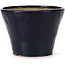 Round blue bonsai pot by Bonsai - 100 x 100 x 70 mm