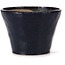 Round blue bonsai pot by Bonsai - 100 x 100 x 70 mm