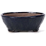 Round blue bonsai pot by Bonsai - 115 x 115 x 45 mm